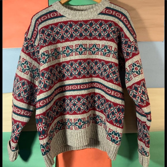 Eddie Bauer Other - Vintage Eddie Bauer Woolblend Sweater size M